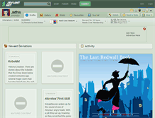 Tablet Screenshot of jathis.deviantart.com