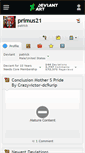 Mobile Screenshot of primus21.deviantart.com