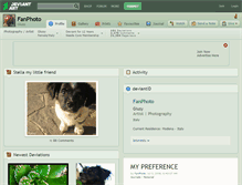 Tablet Screenshot of fanphoto.deviantart.com