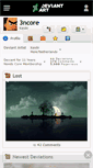 Mobile Screenshot of 3ncore.deviantart.com