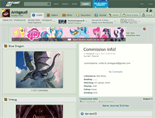 Tablet Screenshot of amisgaudi.deviantart.com