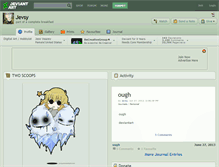Tablet Screenshot of jevsy.deviantart.com