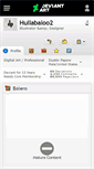 Mobile Screenshot of hullabaloo2.deviantart.com