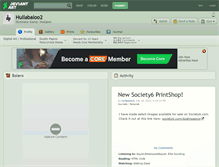 Tablet Screenshot of hullabaloo2.deviantart.com