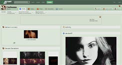 Desktop Screenshot of cladiaaaaa.deviantart.com