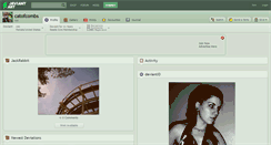 Desktop Screenshot of catofcombs.deviantart.com