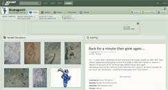 Desktop Screenshot of bludragonxx.deviantart.com
