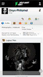Mobile Screenshot of onyx-philomel.deviantart.com