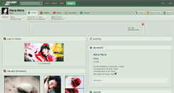 Desktop Screenshot of mava-mava.deviantart.com