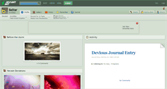 Desktop Screenshot of bastar.deviantart.com