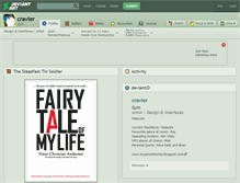 Tablet Screenshot of cravier.deviantart.com