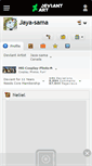 Mobile Screenshot of jaya-sama.deviantart.com