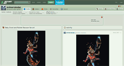 Desktop Screenshot of animerulesdaz.deviantart.com