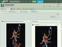 Tablet Screenshot of animerulesdaz.deviantart.com