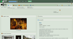Desktop Screenshot of iliria.deviantart.com
