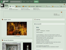 Tablet Screenshot of iliria.deviantart.com