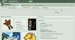 Desktop Screenshot of leekabuse.deviantart.com