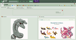 Desktop Screenshot of lyriael.deviantart.com