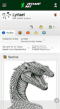 Mobile Screenshot of lyriael.deviantart.com