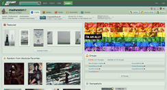 Desktop Screenshot of madnessism.deviantart.com