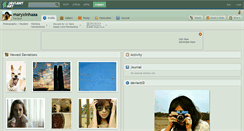 Desktop Screenshot of maryxinhaaa.deviantart.com