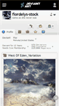 Mobile Screenshot of flordelys-stock.deviantart.com