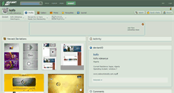 Desktop Screenshot of kofo.deviantart.com