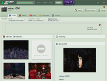 Tablet Screenshot of misao1000.deviantart.com