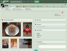 Tablet Screenshot of gbap.deviantart.com