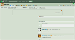 Desktop Screenshot of kiakime.deviantart.com