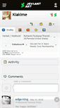 Mobile Screenshot of kiakime.deviantart.com