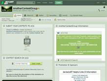 Tablet Screenshot of anothercontestgroup.deviantart.com