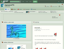 Tablet Screenshot of impressivettc.deviantart.com