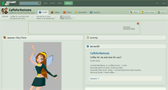 Desktop Screenshot of caffeforthetoons.deviantart.com