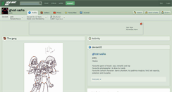 Desktop Screenshot of ghost-sasha.deviantart.com