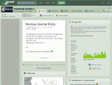 Tablet Screenshot of insomnia-artists.deviantart.com