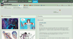 Desktop Screenshot of animefreak0o.deviantart.com