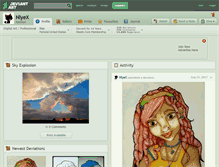 Tablet Screenshot of nlyex.deviantart.com