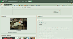 Desktop Screenshot of navibluerogue.deviantart.com