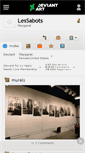 Mobile Screenshot of lessabots.deviantart.com