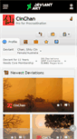 Mobile Screenshot of cinchan.deviantart.com
