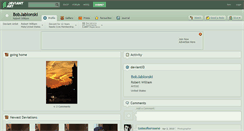 Desktop Screenshot of bobjablonski.deviantart.com