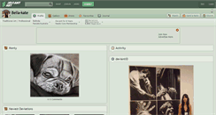 Desktop Screenshot of bella-kate.deviantart.com