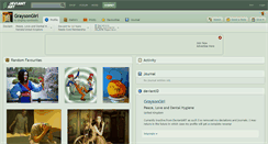 Desktop Screenshot of graysongirl.deviantart.com