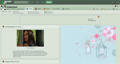 Desktop Screenshot of goldenquill.deviantart.com