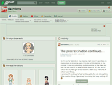 Tablet Screenshot of dawnsierra.deviantart.com