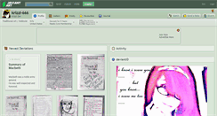 Desktop Screenshot of krizzi-666.deviantart.com