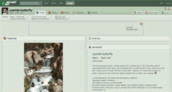 Desktop Screenshot of cyanide-butterfly.deviantart.com