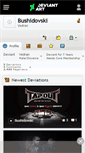 Mobile Screenshot of bushidovski.deviantart.com