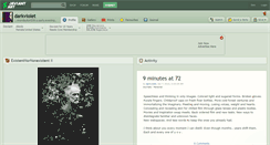 Desktop Screenshot of darkviolet.deviantart.com